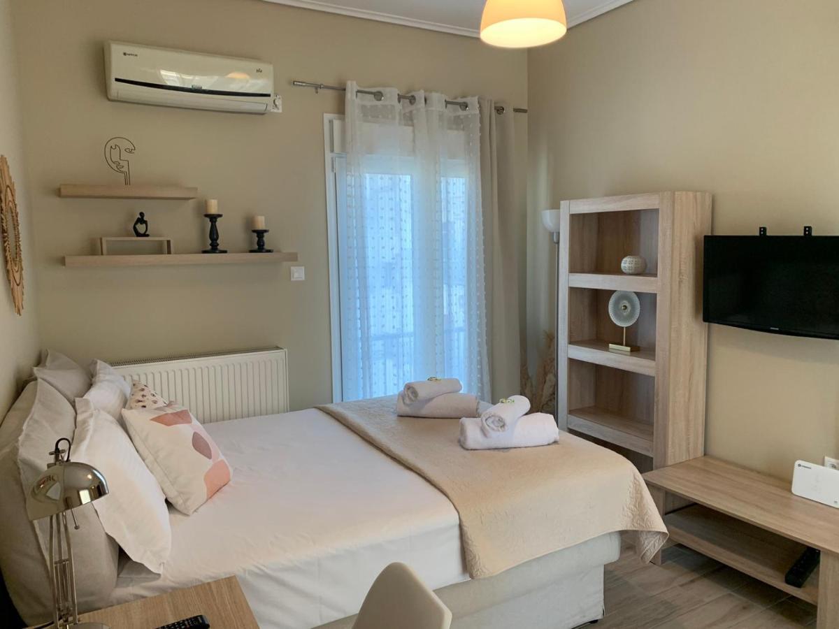 Ferienwohnung Boho Oasis Central Penthouse Volos Exterior foto